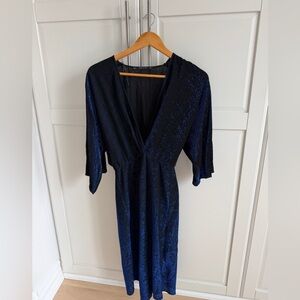 Zara Black/Blue Dress